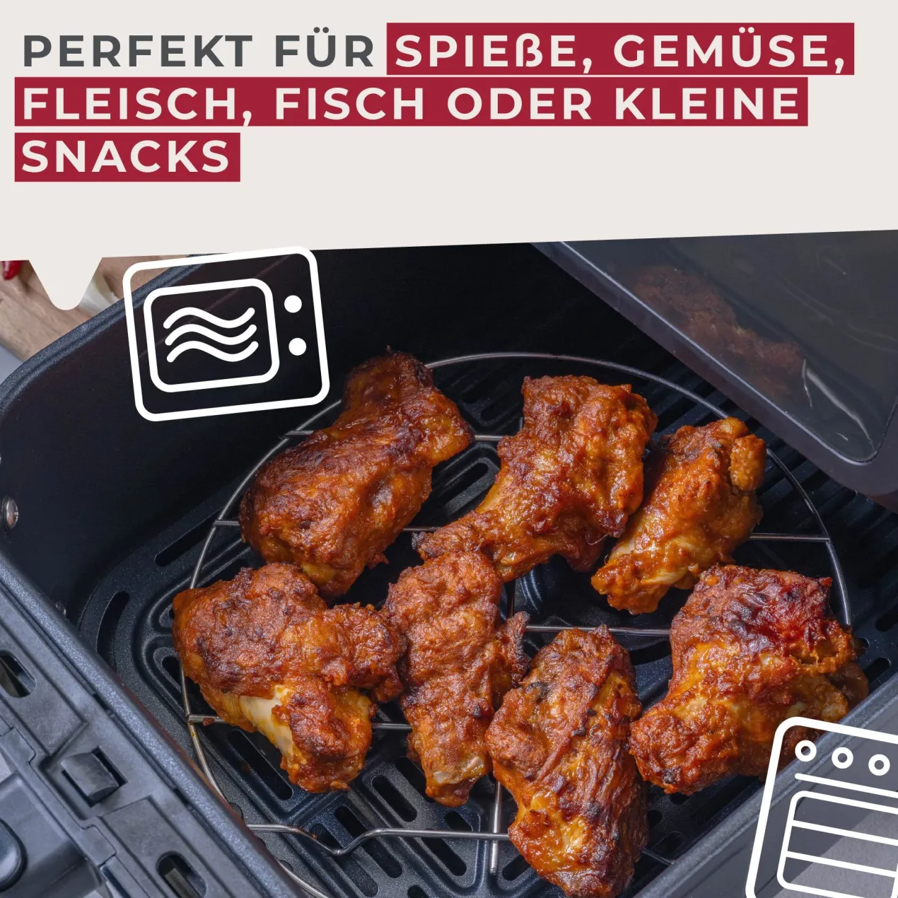 Airfryer-Rost, Ø20cm