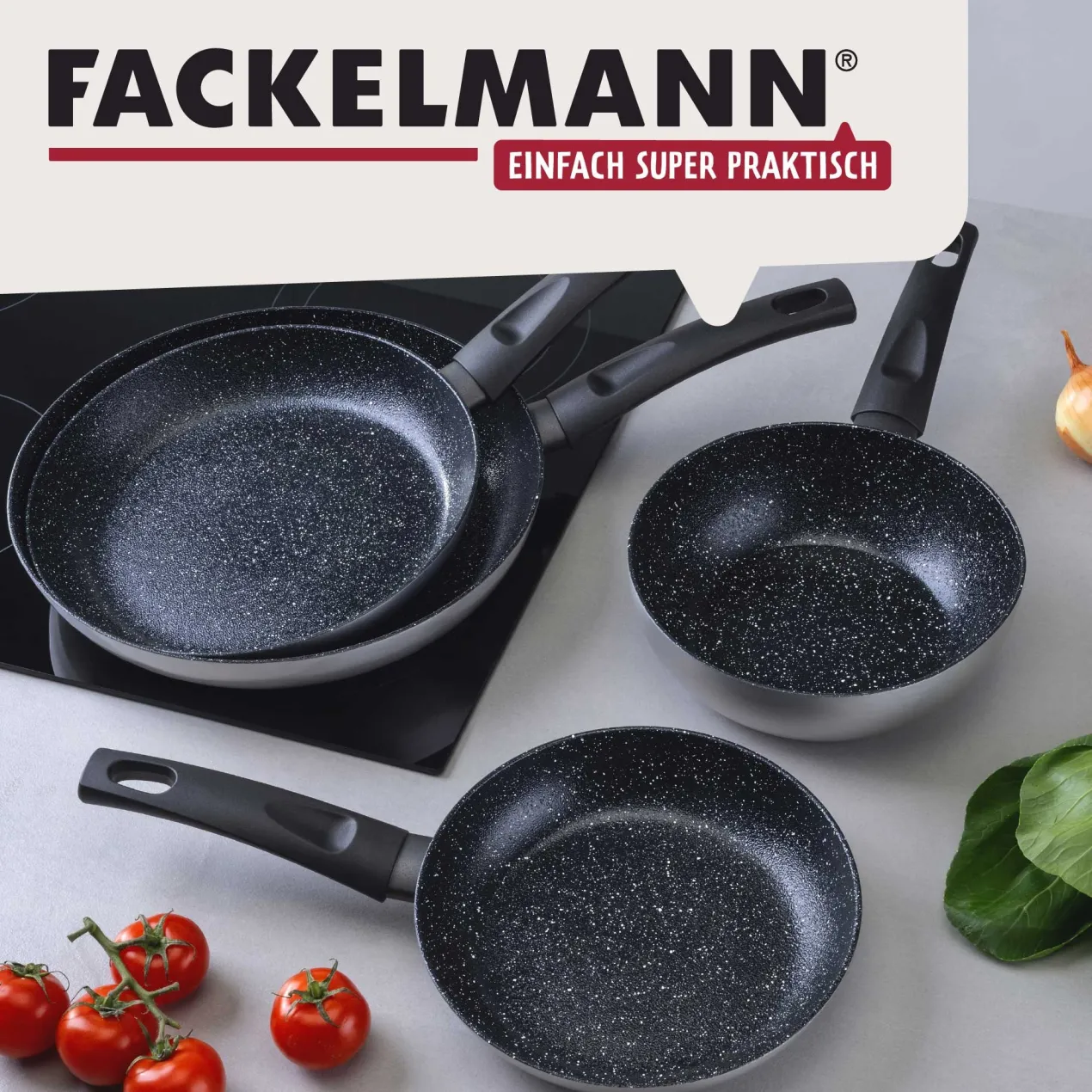 Bratpfanne Crisp, Keramik, antihaft, Ø28cm
