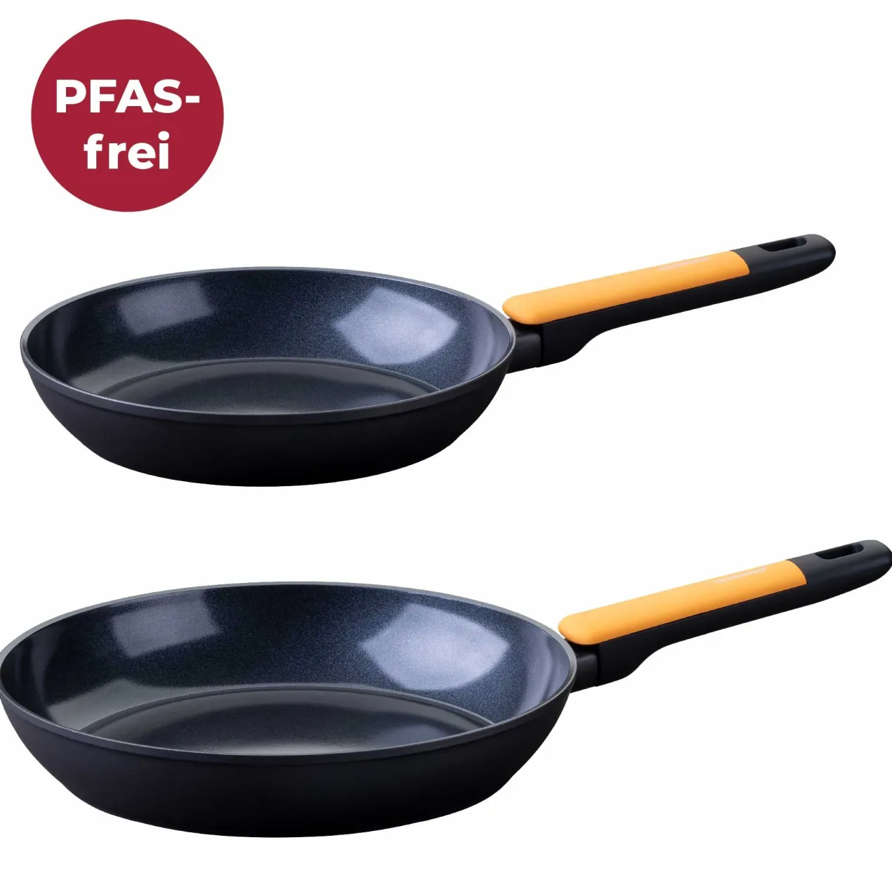 Bratpfannen-Set "Soft Collection", Keramik, antihaft, Ø24+28cm, 2-tlg.