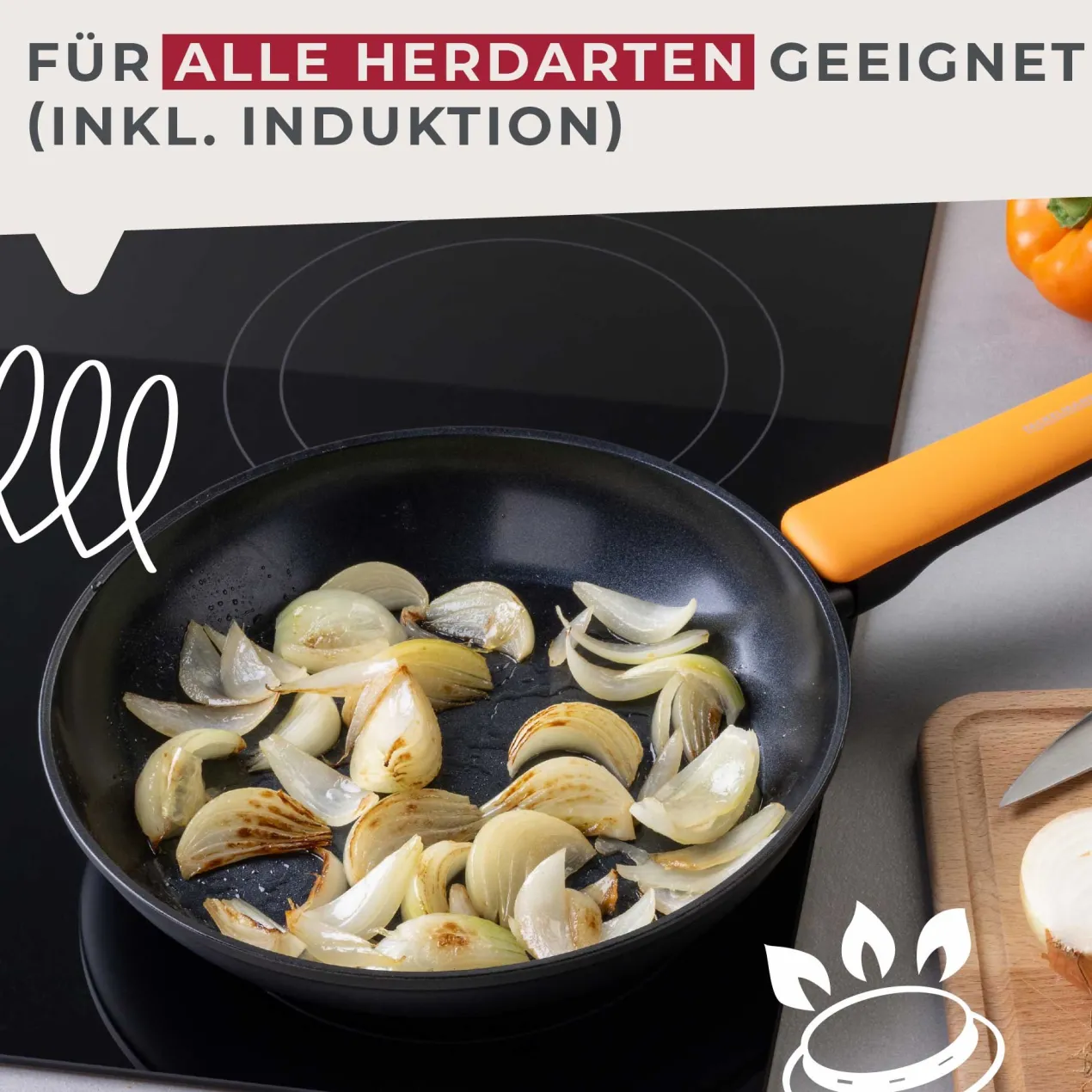 Bratpfanne Soft Collection, Keramik, antihaft, Ø24cm