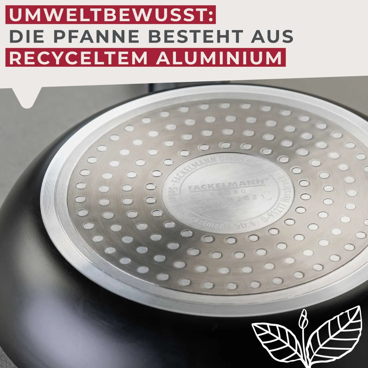Bratpfanne Statement, Keramik, antihaft, Ø24cm – 20% Rabatt mit Code: COOK20
