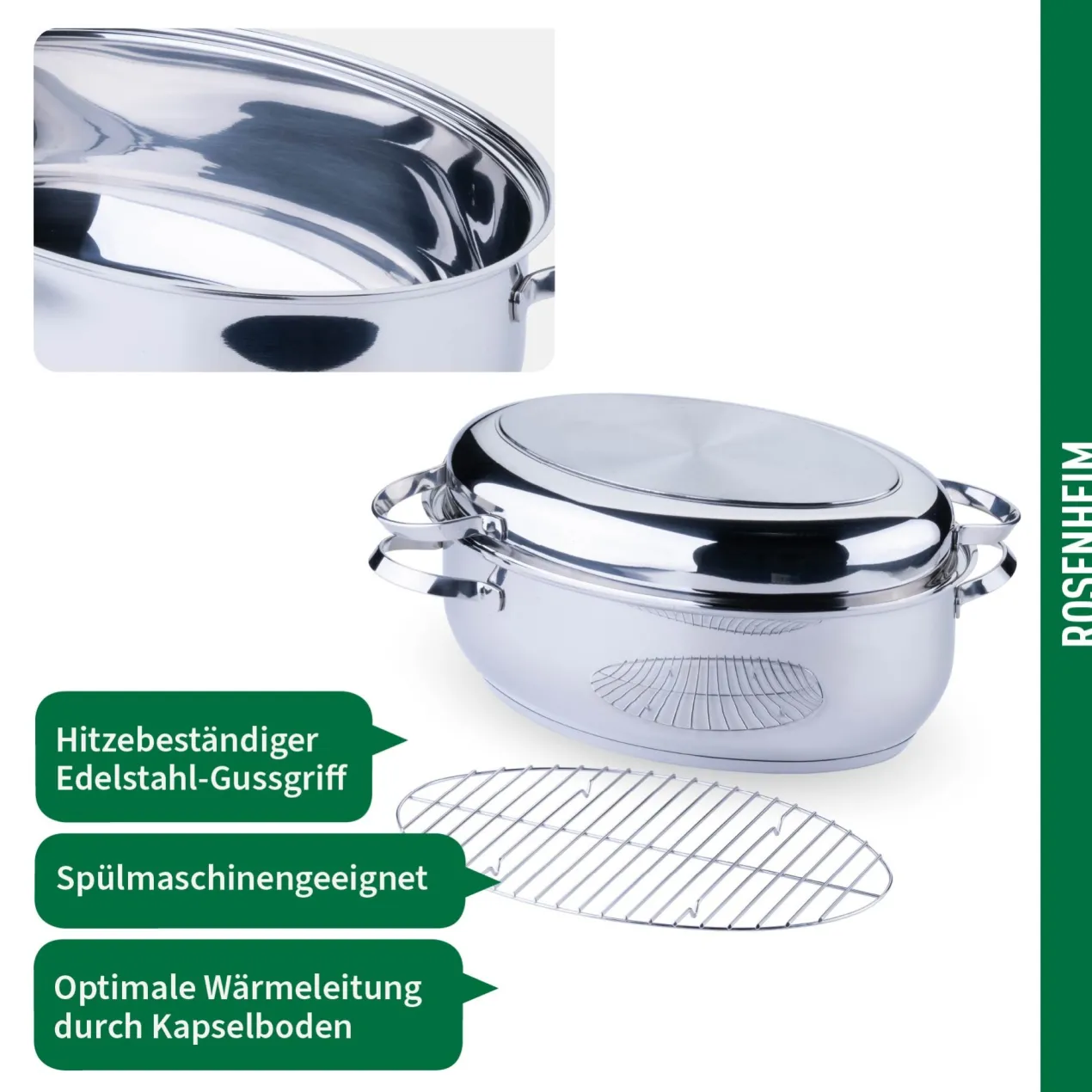 Bräter Rosenheim, Ø38cm
