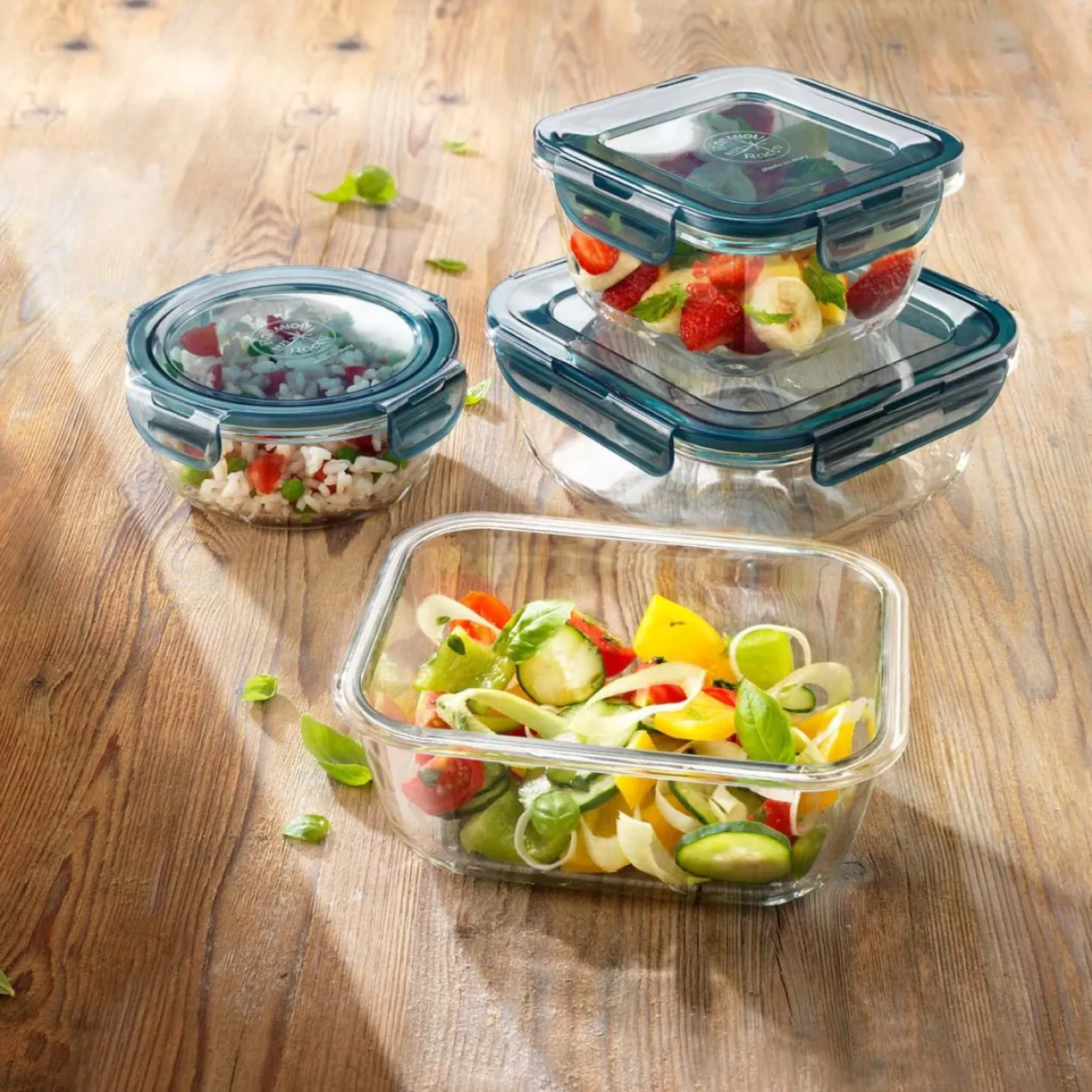Frischhaltebox Evolution, 500 ml, Glas