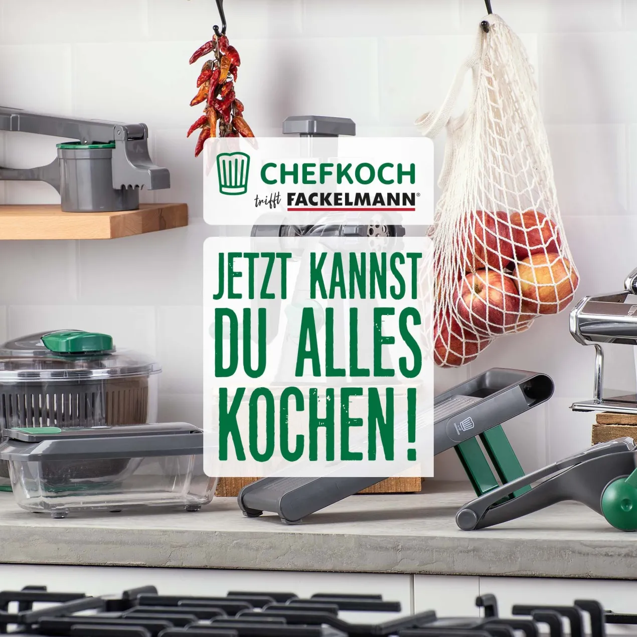 Gemüse- und Zwiebelschneider, 2-teilig