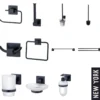Glas mit Halter NewYork Schwarz
