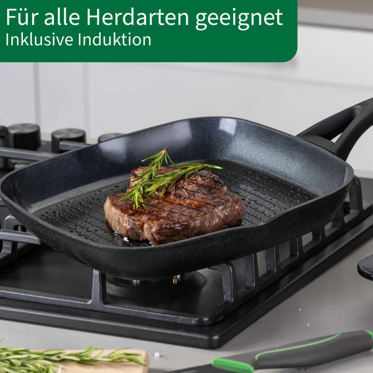 Grillpfanne Hamburg, keramische Antihaft-Beschichtung, Ø28cm