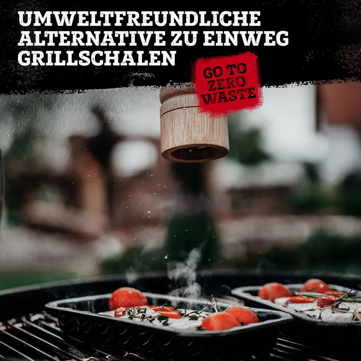 Grillschale Emaille, 21x12cm