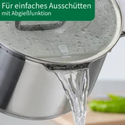 Kochtopf mit Glasdeckel Nürnberg, Ø16cm