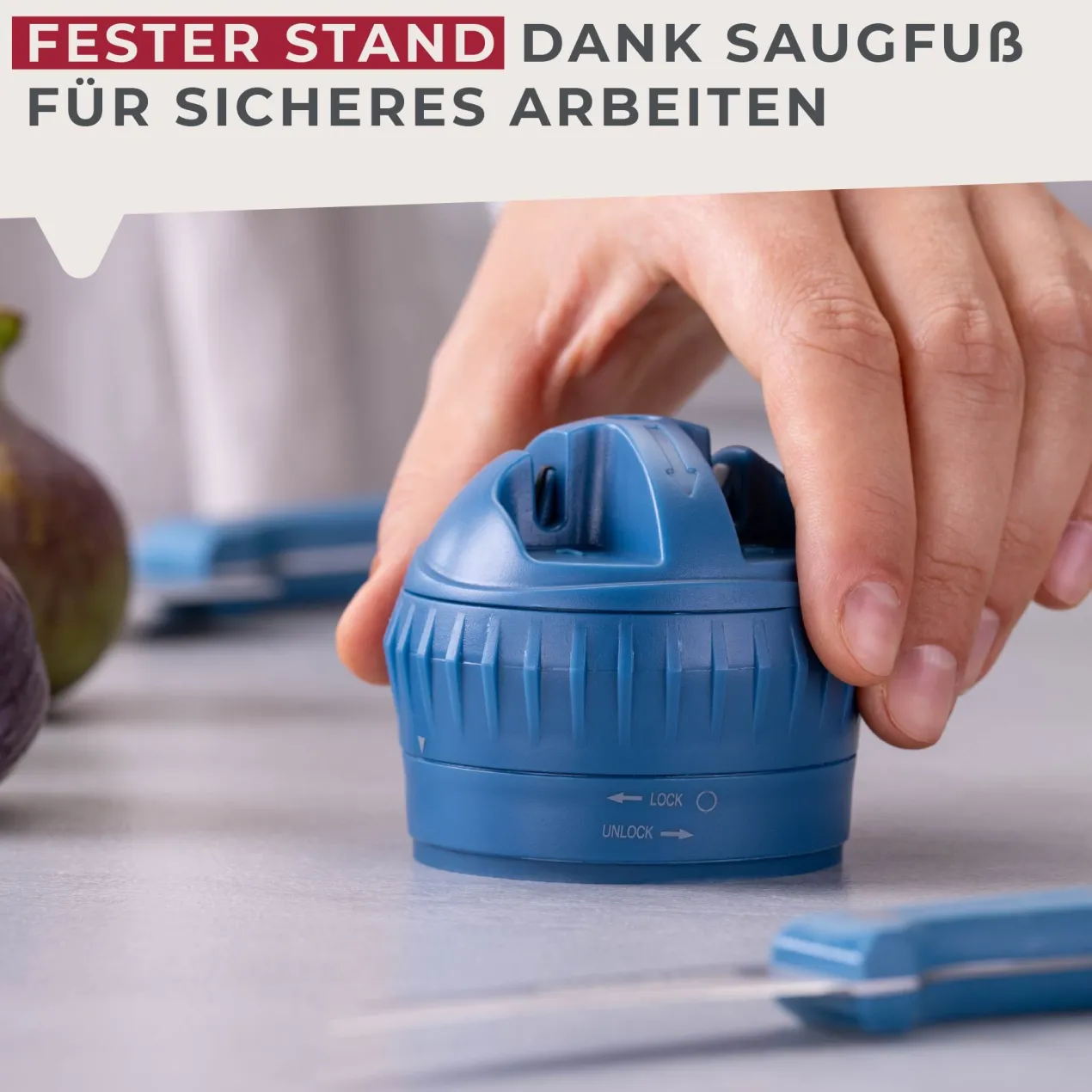 Messerschärfer Essential, blau