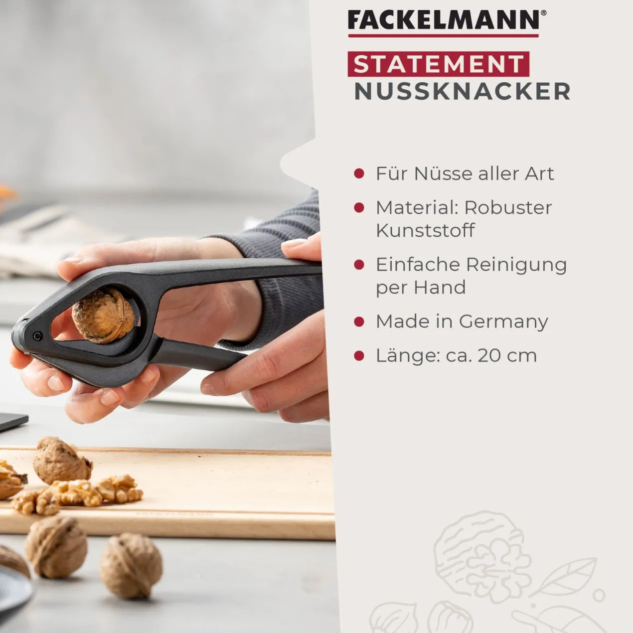 Nussknacker Statement, 20cm