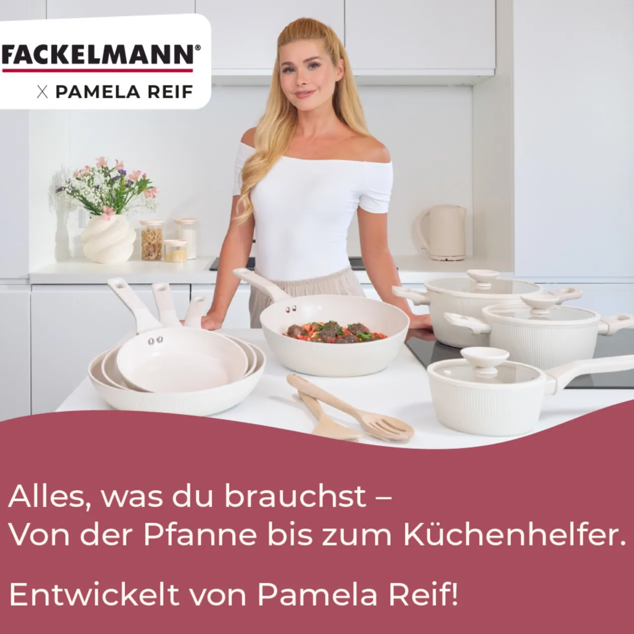 Pamela Reif Bratpfanne Shell, Ø24cm