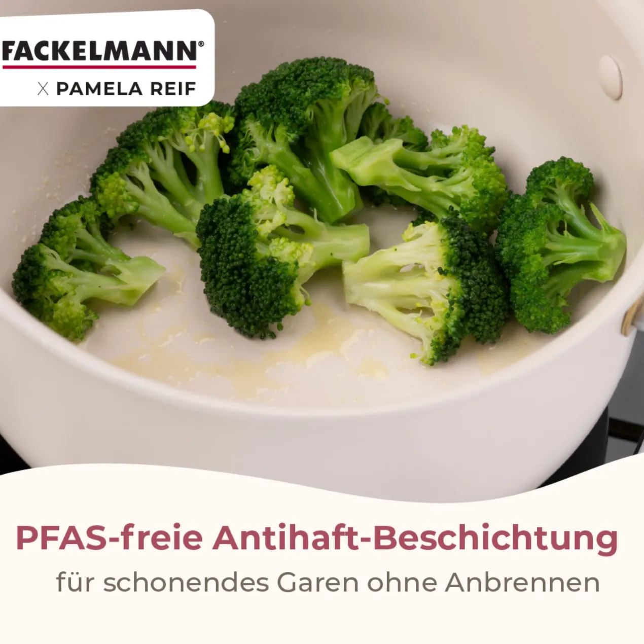 Pamela Reif Kochtopf mit Deckel Signature, Ø16cm – 20% Rabatt mit Code: COOK20