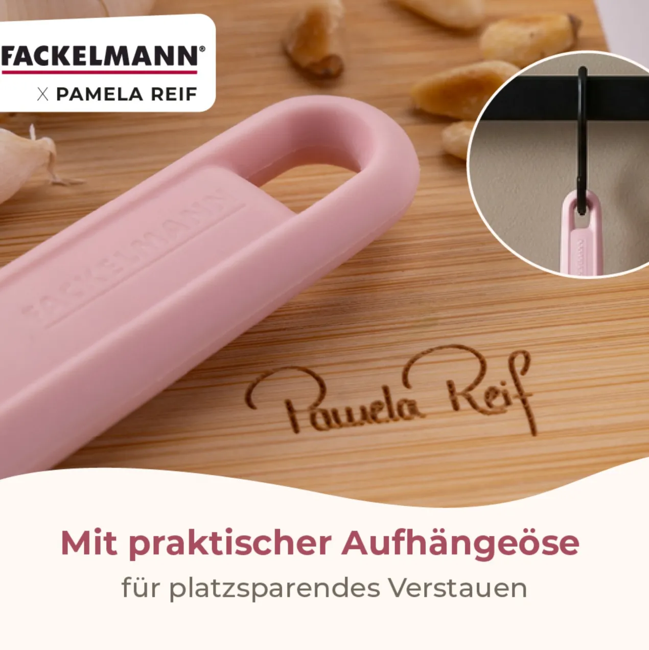 Pamela Reif Pfannenwender, rosa