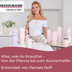 Pamela Reif Thermotrinkflasche, lila, 720mL