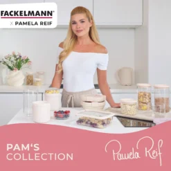 Pamela Reif Vorratsdose Glas, stapelbar