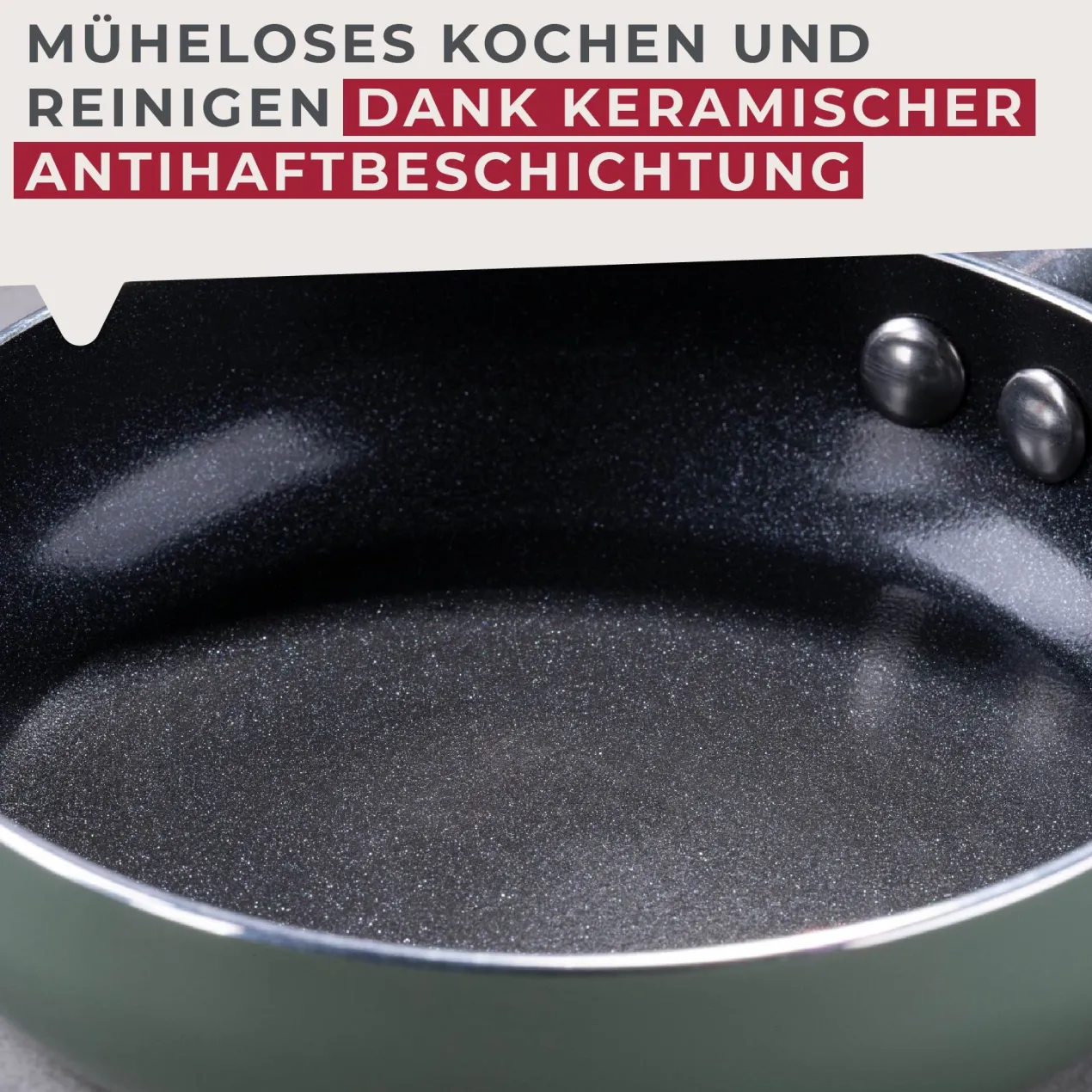 Pfanne Mini Cooking, grün, Ø12cm