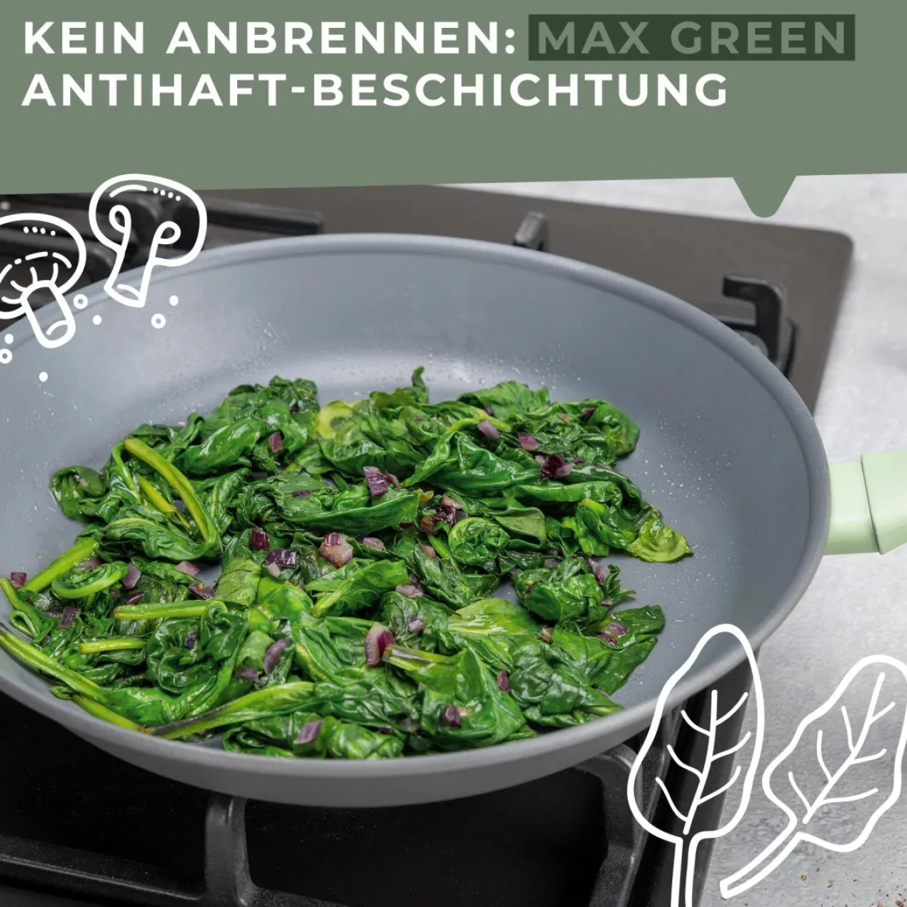 Pfannen-Set "Ecolution", 2-teilig