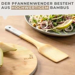 Pfannenwender Balance, Bambus