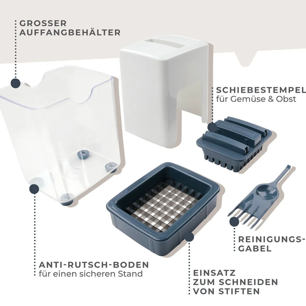 Pommesschneider #easyprepare, 3-teilig