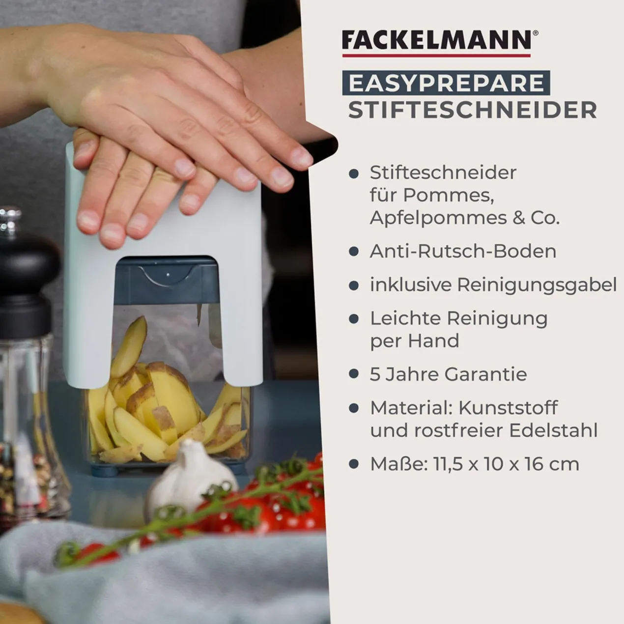 Pommesschneider #easyprepare, 3-teilig