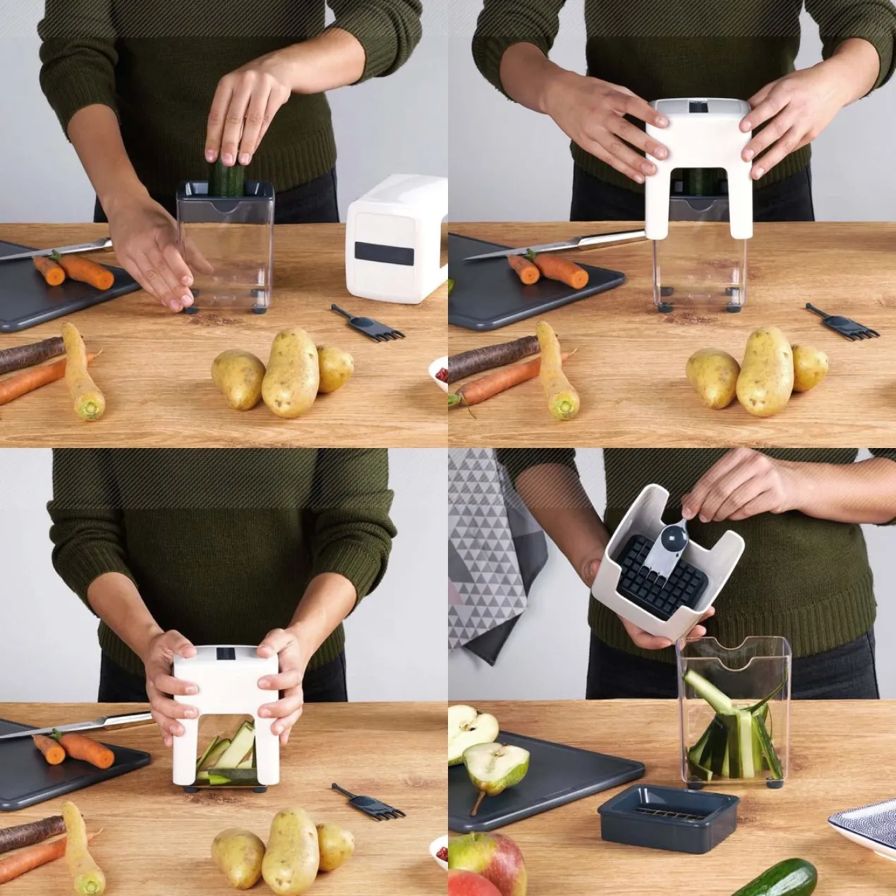Pommesschneider #easyprepare, 3-teilig