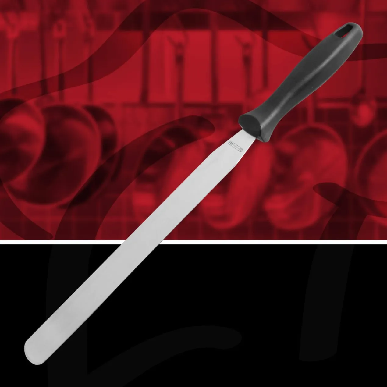 Profi-Streichpalette, 39cm, Edelstahl