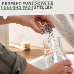 Reinigungsperlen für Flaschen Balance, Edelstahl