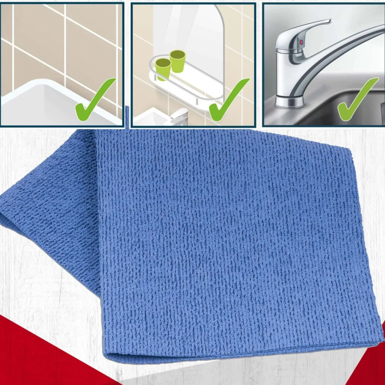 Reinigungstuch für Badezimmer
