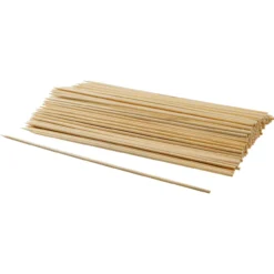 Schaschlikspieße, 25cm, 100 Stk, FSC™-zertifiziertes Birkenholz