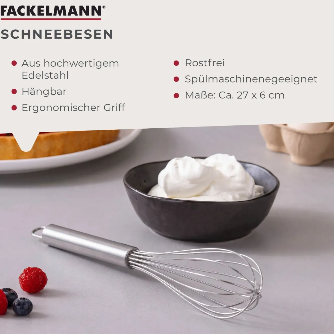 Schneebesen, 26cm