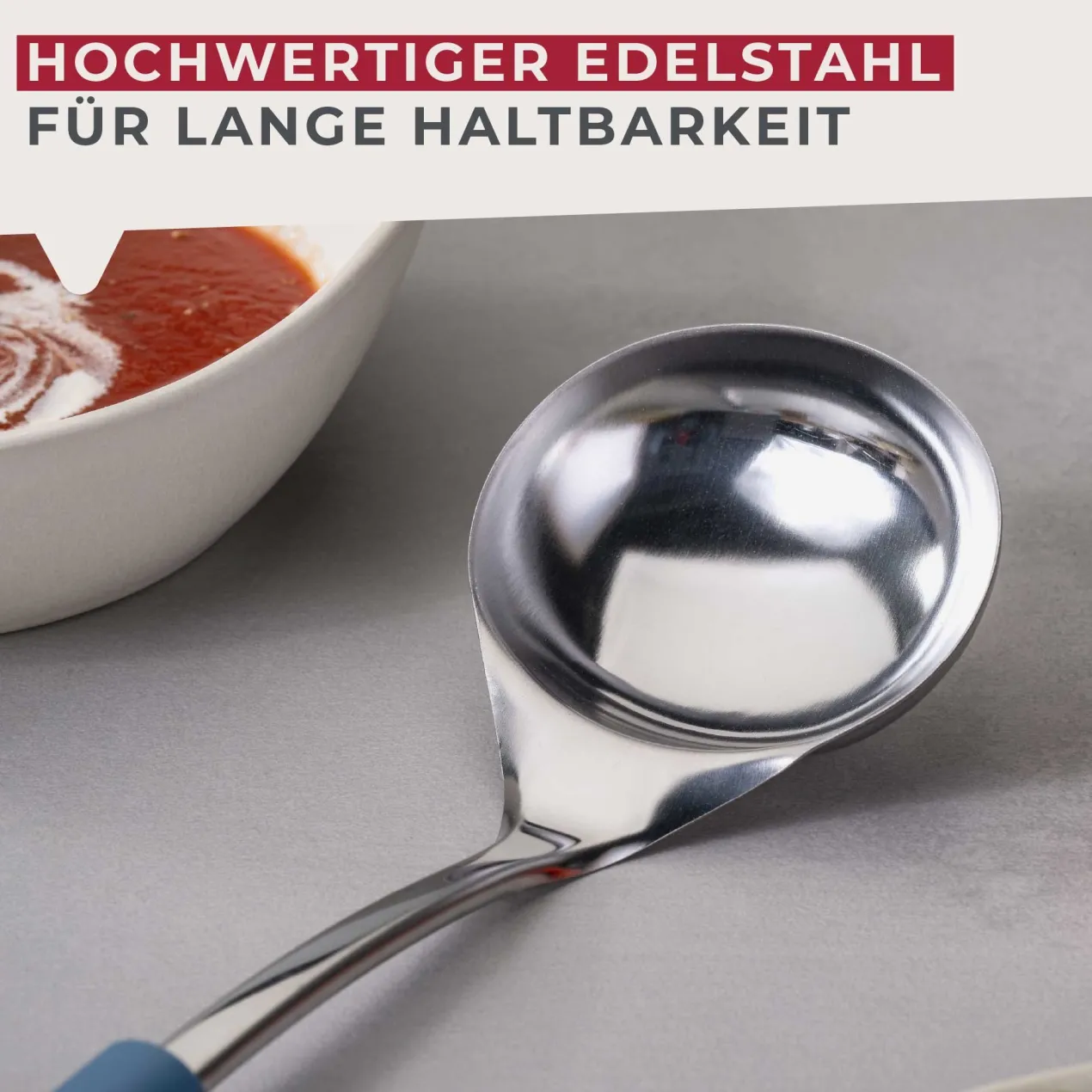 Schöpflöffel Essential, blau