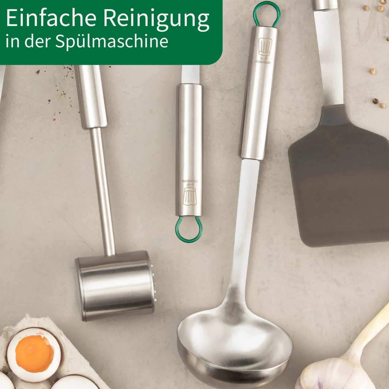 Schöpflöffel München, 31cm, Edelstahl