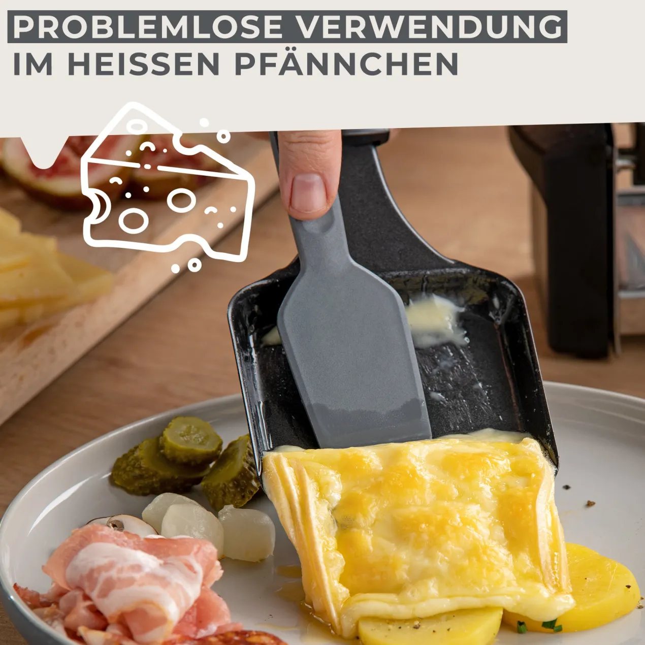 Set "Raclette-Helfer", 12-teilig