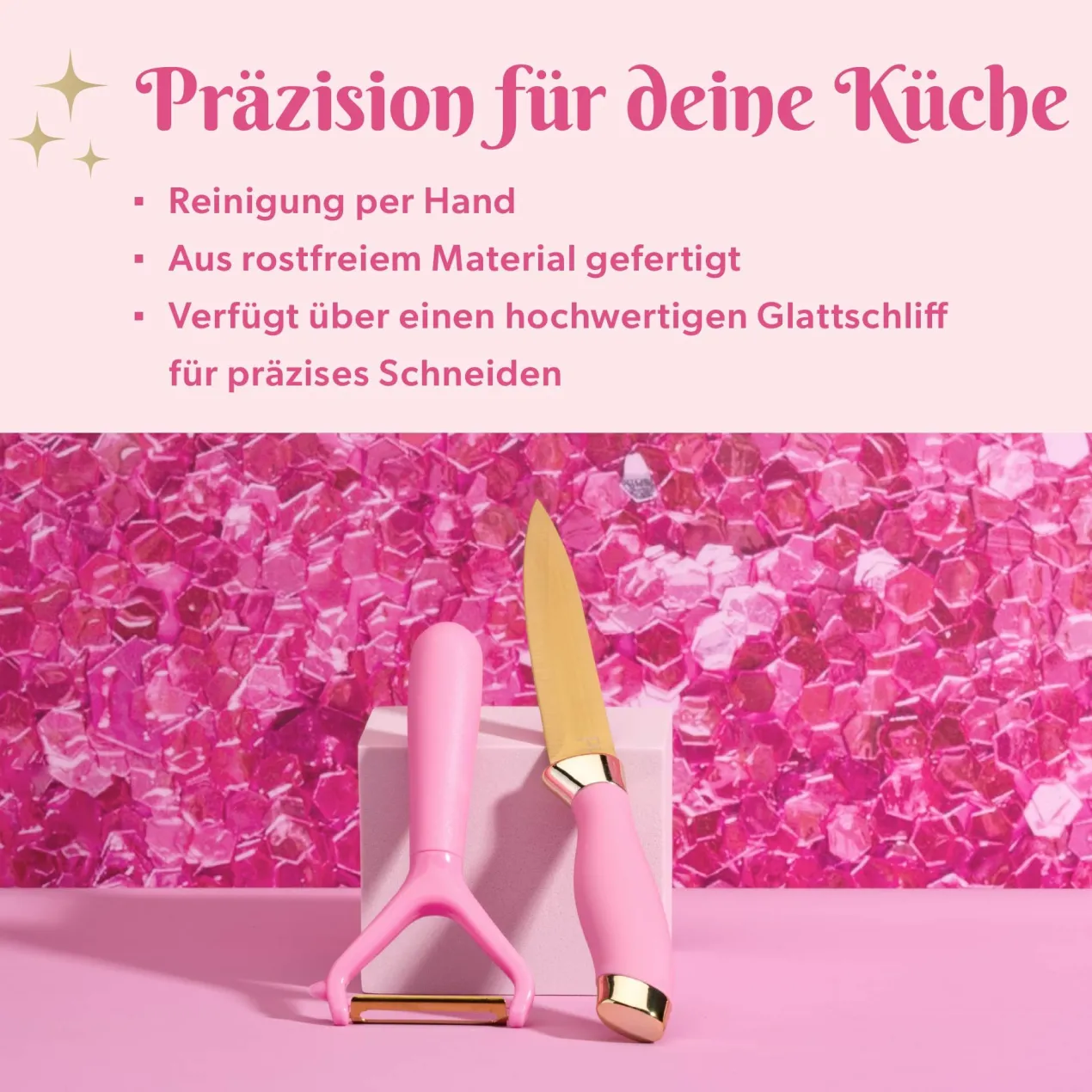 Set Schäler und Messer