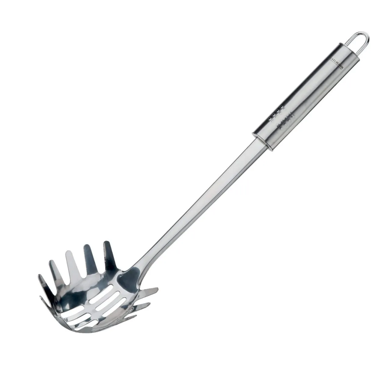 Spaghettilöffel Ovalgriff, 32cm, Edelstahl