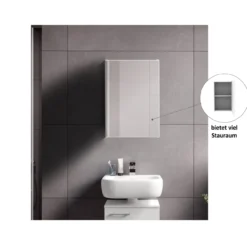 Spiegelschrank Easy, 40cm, weiß