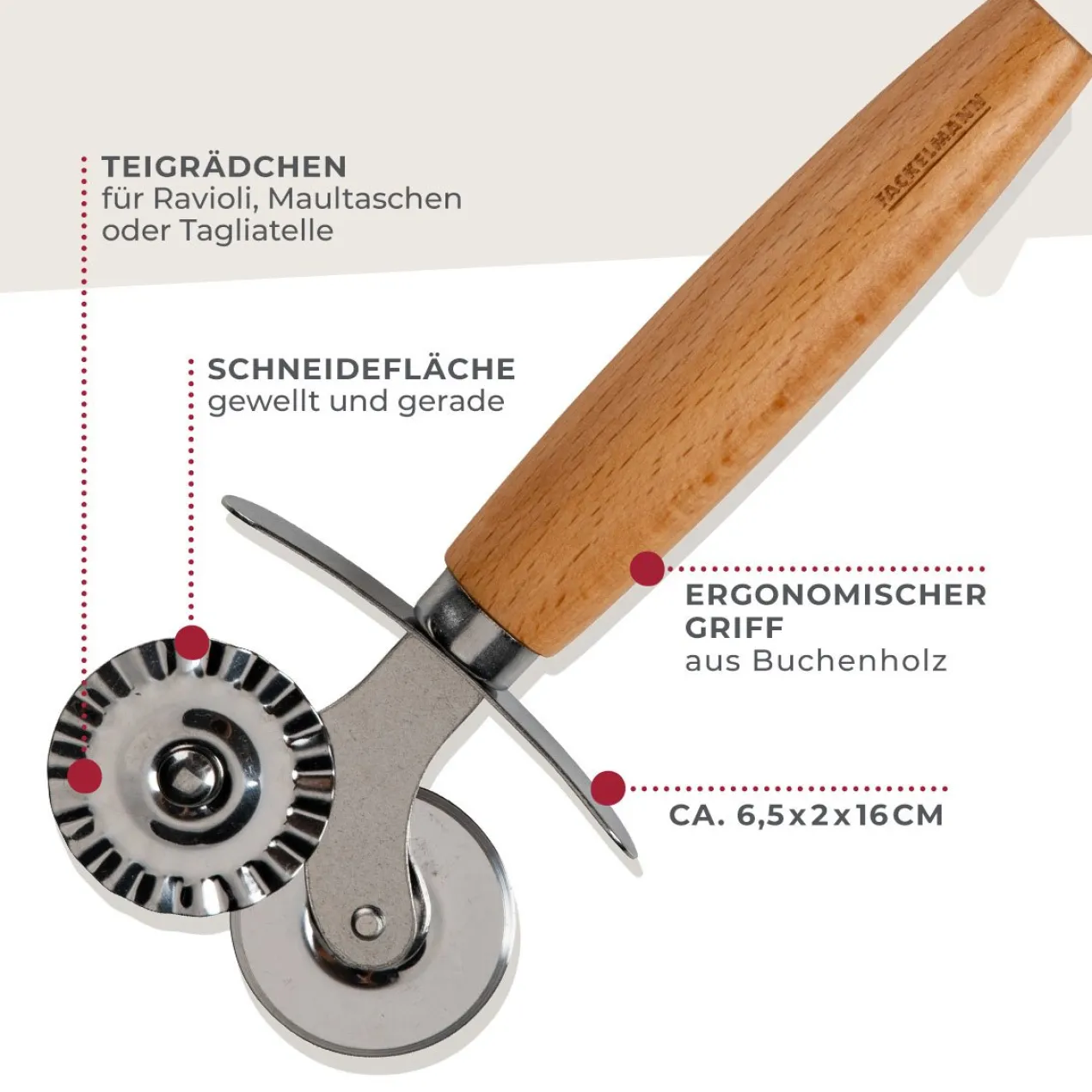 Teigrädchen, FAIR