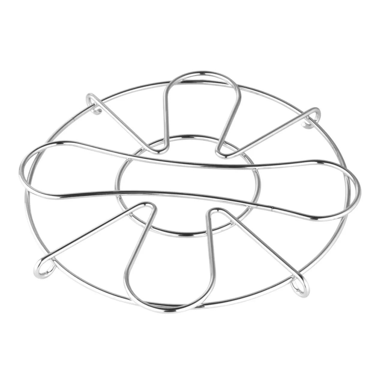 Untersetzer Draht, Ø21cm, Chrom